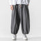 Pantalones Casuales Hombre Estilo Chino en Algodón y Lino