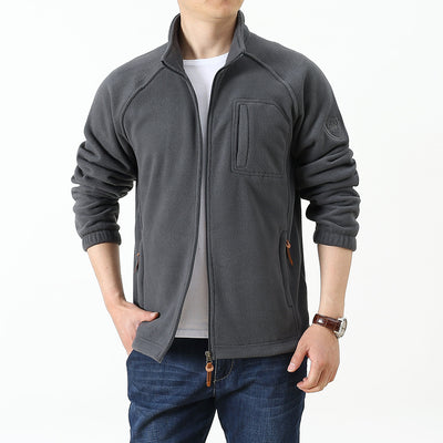 Chaqueta de Forro Polar con Cuello Alto para Hombre - Image 17