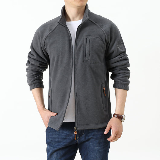 Chaqueta de Forro Polar con Cuello Alto para Hombre - Image 17