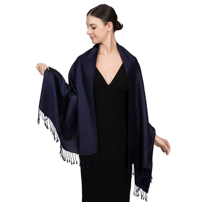 Elegante Chal Ligero de Lujo - Envolvente de Imitación Cashmere para Mujer - Image 24