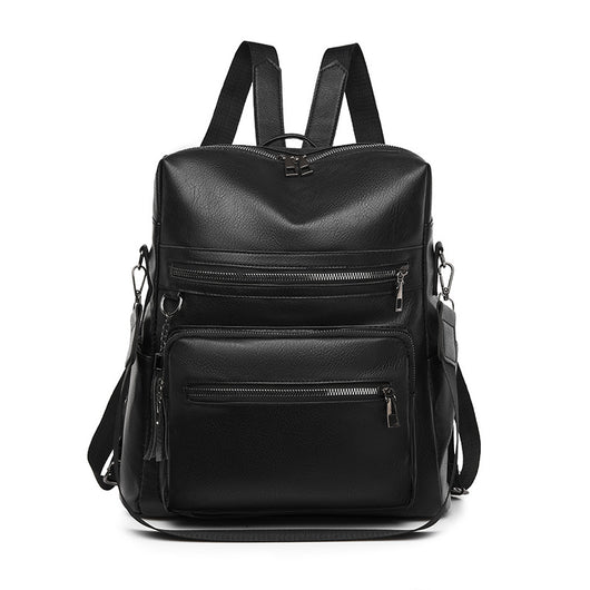 Mochila Casual de PU para Mujer - Gran Capacidad y Estilo Moderno - Image 3