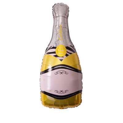 Globo Metalizado para Decoración de Fiestas, Bodas y Bares - Diseño Champagne y Whiskey - Image 14