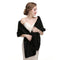 Fox Fur Bridal Stole - Elegant Winter Shawl
