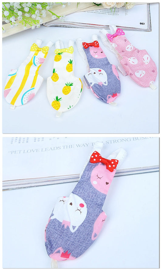 Pañales Desechables para Mascotas con Estampado de Aves Coloridas - Image 8
