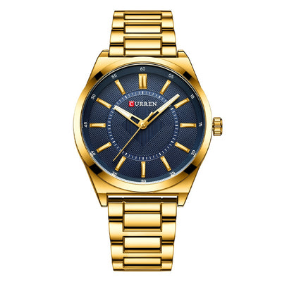 Reloj Empresarial Impermeable para Hombre con Cierre de Barra - Image 6