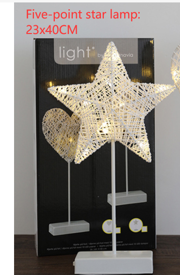Lámpara Decorativa de Estrellas LED con Luz Romántica - Image 9