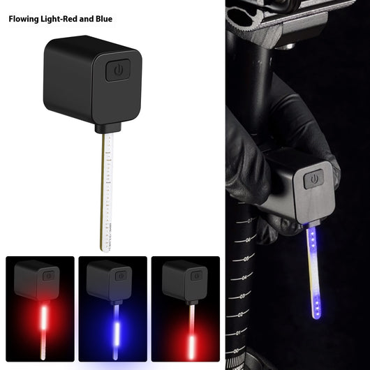 Luz Trasera LED para Bicicleta con Indicador de Seguridad Nocturna - Image 17