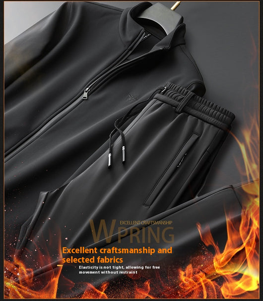 Traje Casual Premium con Forro de Polar para Hombre - Image 15