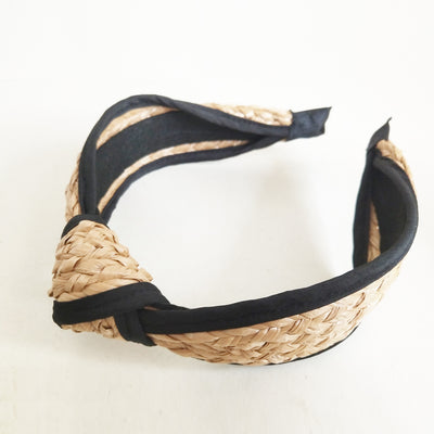 Diadema Trenzada de Paja de Estilo Coreano - Image 12