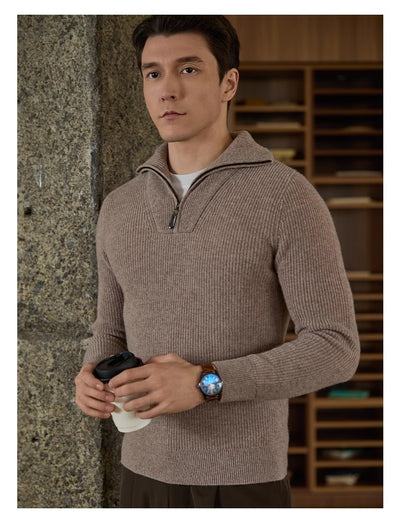 Suéter Cuello Alto con Cierre Medio para Hombre - Image 4