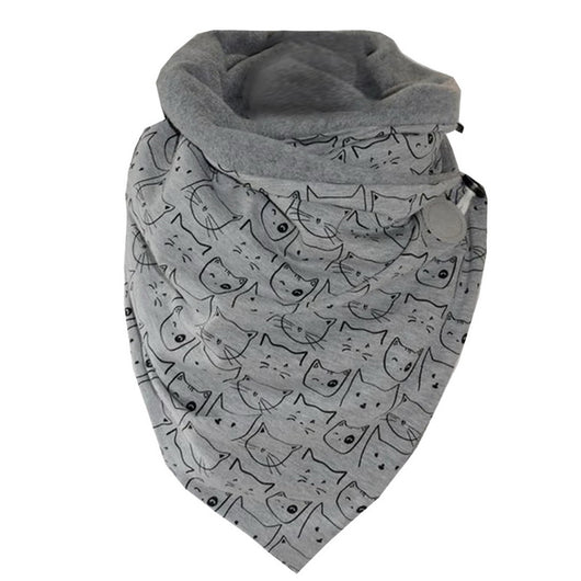 Chal Térmico Acolchado con Estampado y Broche - Image 15