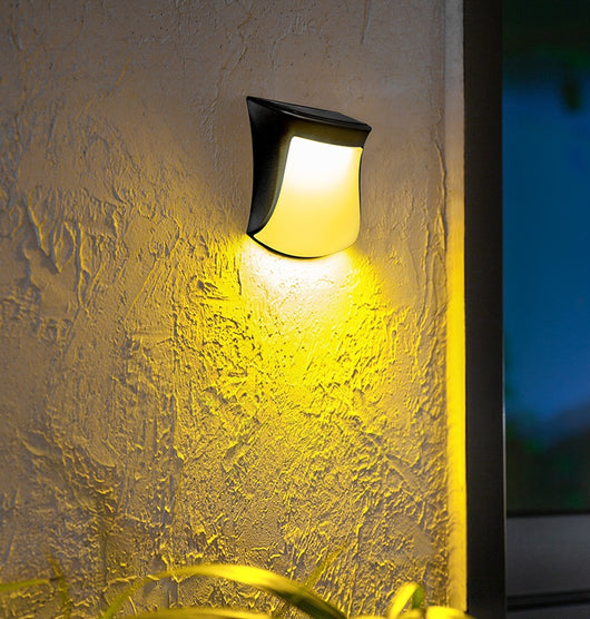 Set de 4 Lámparas Solares para Muro y Cerca - Iluminación Exterior Impermeable - Image 8