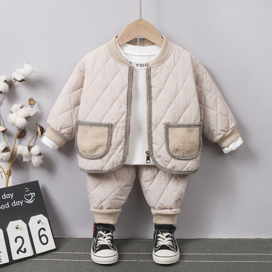 Traje de Pastelería de Dos Piezas Unisex con Terciopelo Acolchado - Image 3