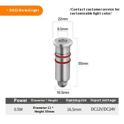 Lámpara LED Respirable para Piso Subterráneo 1W - Luz de Escalera Elegante - Image 9