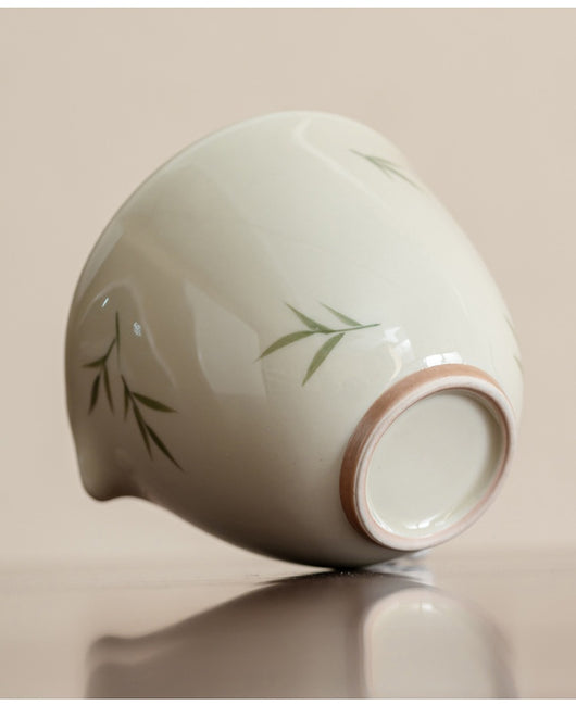 Juego de Té Portátil Bambú Pintado a Mano - Tetera y Taza Todo en Uno - Image 20