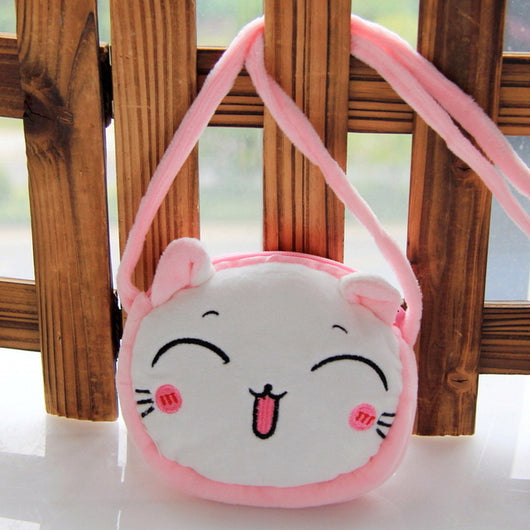 Mochila Infantil Adorable Panda, Conejo y Gato - Bolsa Cruzada para Niños - Image 3