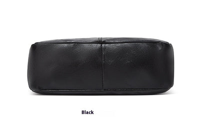 Bolso Tote Retro de Gran Capacidad en Colores Sólidos para Mujer - Image 13