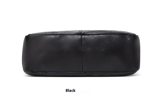 Bolso Tote Retro de Gran Capacidad en Colores Sólidos para Mujer - Image 13