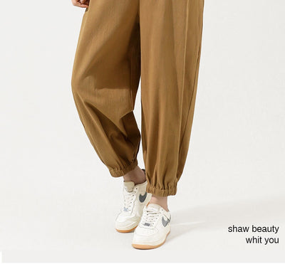 Pantalones Maternales Holgados Talla Grande para Exterior - Image 10