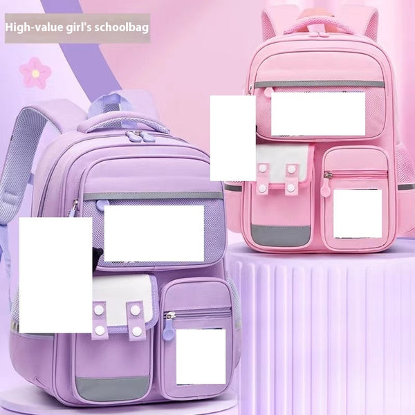 Mochila Casual Ligera de Gran Capacidad para la Escuela