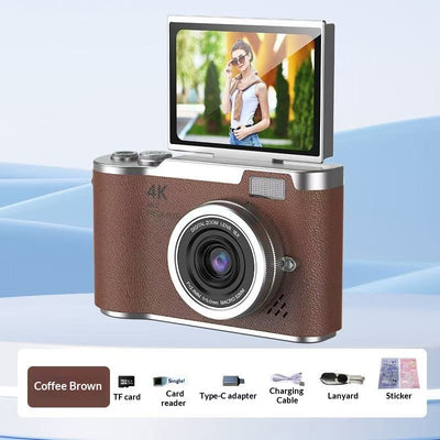 Cámara Digital 4K con Sensor de Alta Resolución para Fotos y Selfies - Image 4