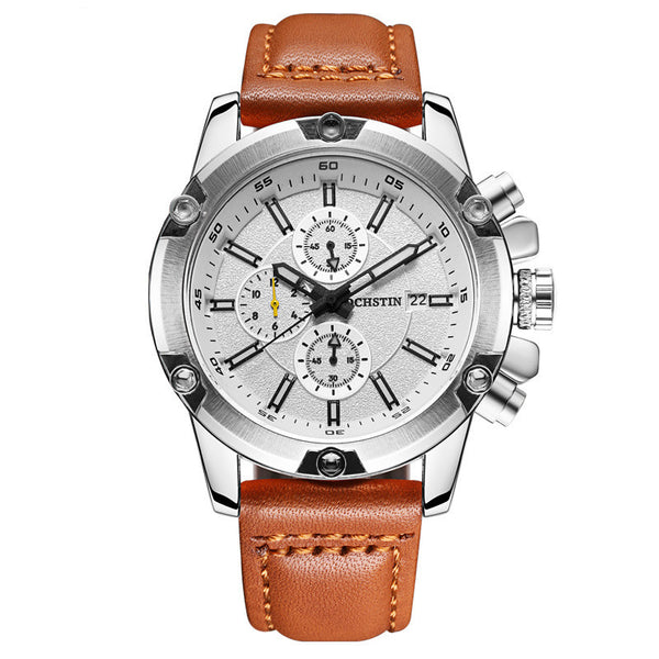 Reloj Multifunción con Calendario para Hombre - Resistente al Agua - Image 3