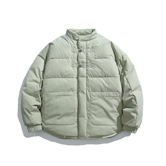 Abrigo de Algodón Cálido Holgado para Hombre y Mujer - Image 8