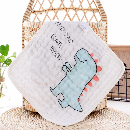 Toalla de Gasa de Algodón de Seis Capas para Bebés y Niños - Image 11