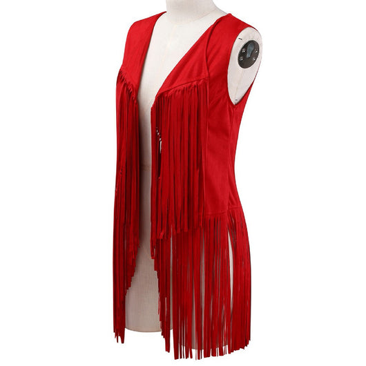 Chaleco Sleeveless con Borlas para Mujer - Image 19