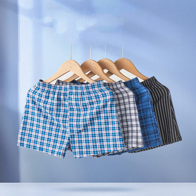 Calzoncillos Talla Grande de Algodón Transpirable para Hombre