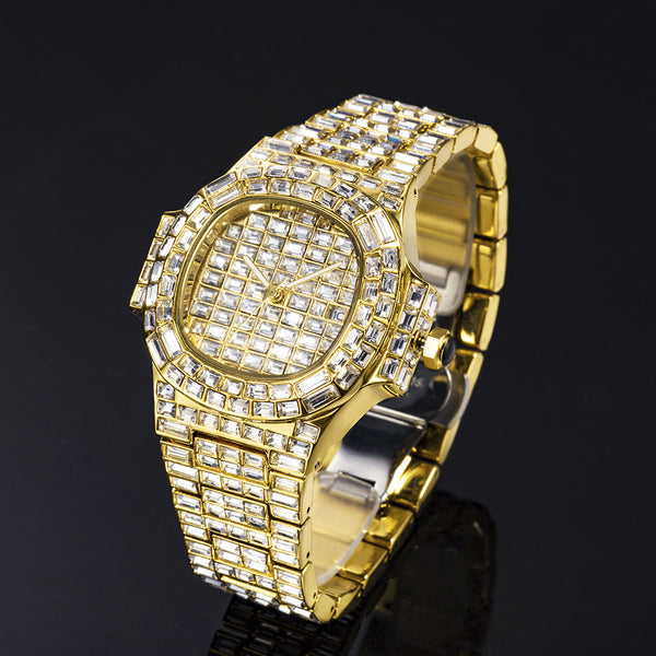 Calendario Diamante Cuadrado Impermeable para Hombre
