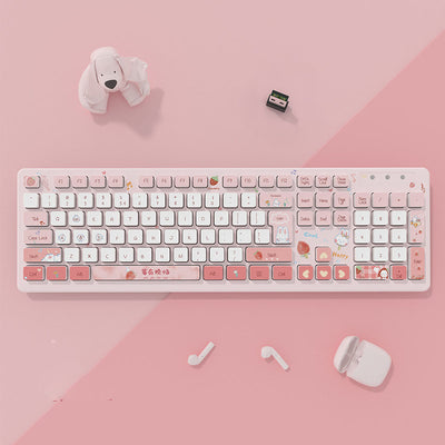 Teclado Inalámbrico Ergonómico para Computadora