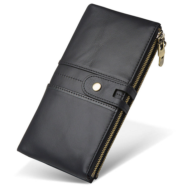 Cartera Larga de Cuero para Hombre con Múltiples Compartimentos Estilo Business - Image 7