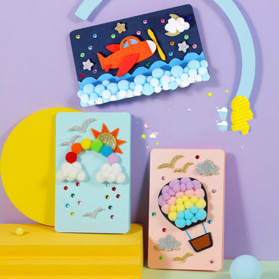 Kit de Tarjetas de Cumpleaños Personalizadas DIY con Material No Tejido - Image 7