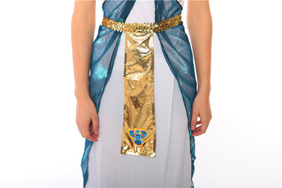 Disfraz Diosa Cleopatra Blanco Elegante - Image 12