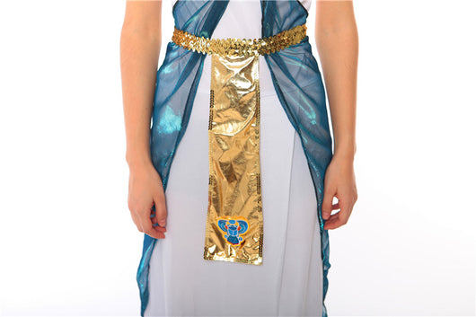 Disfraz Diosa Cleopatra Blanco Elegante - Image 12