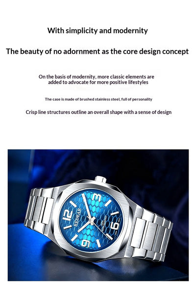Reloj para Hombre con Movimiento Japonés Resistente al Agua - Image 10