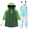 Verde Top Ice Lake Azul Pants