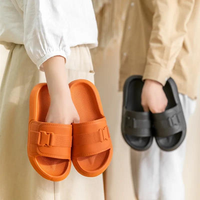 Pantuflas de Pareja Acolchadas Antideslizantes con Suela Gruesa