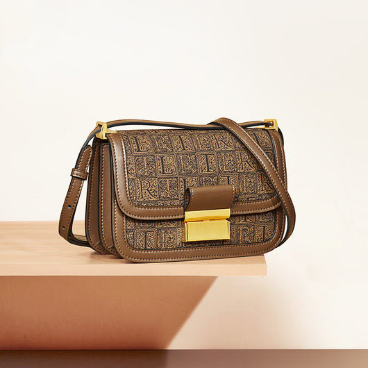 Bolsa Mensajera Retro Tofu de Un Hombro - Versátil y Elegante - Image 11