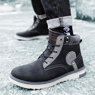 Botas Martin para Hombre de Cuero Premium con Forro de Cachemira - Image 11