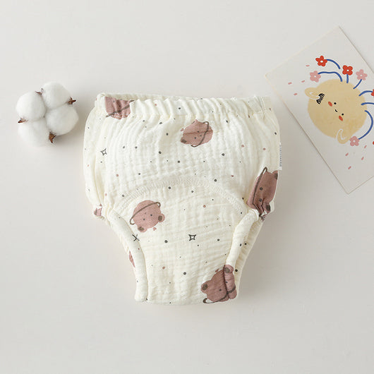 Pants de Entrenamiento Absorbentes para Bebé con Gasa Coreana Antifiltraciones - Image 33