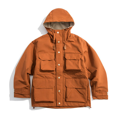 Chaqueta Funcional Retro Guochao - Estilo Casual Americano con Múltiples Bolsillos para Hombre - Image 22