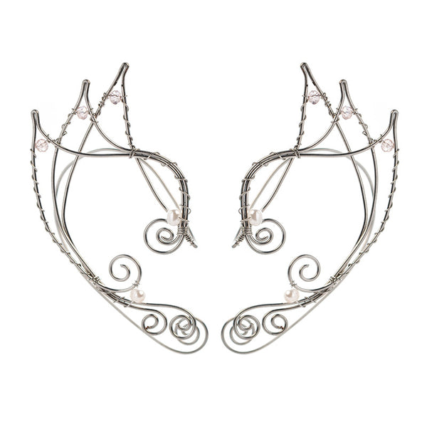 Aretes Elfos Retro sin Perforación con Personalidad