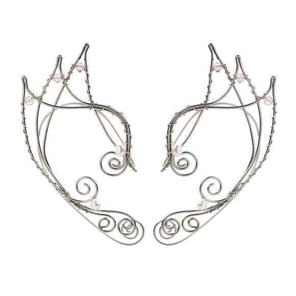 Aretes Elfos Retro sin Perforación con Personalidad