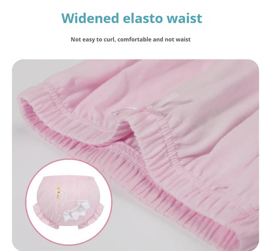 Shorts Triangulares con Moño para Niñas y Niños - Pantalones Cortos Estilo Pan - Image 9