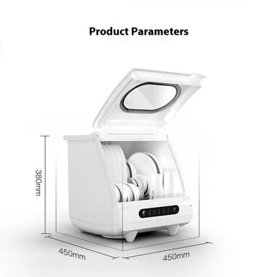 Lavavajillas de Escritorio Compacto con Desinfección Automática e Instalación Libre - Image 10