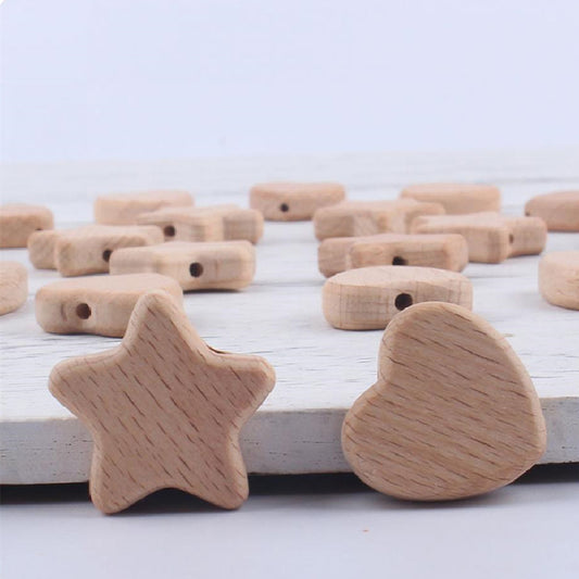 Adhesivo Dental Infantil de Madera de Haya - Juego DIY para Modelado