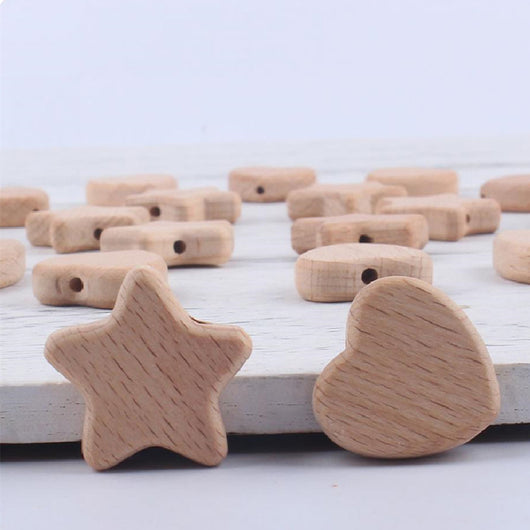 Adhesivo Dental Infantil de Madera de Haya - Juego DIY para Modelado