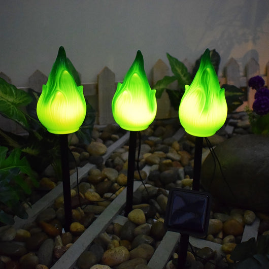 Lámpara Solar con Efecto Fuego para Jardín y Patio - Image 15